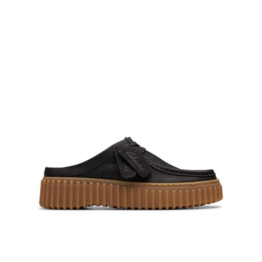 Clarks Klapki Torhill Mule 26181193 Czarny ze sklepu MODIVO w kategorii Klapki damskie - zdjęcie 182689738