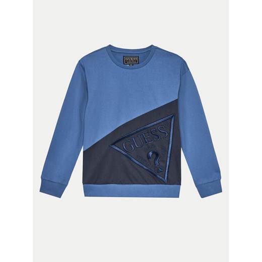 Guess Bluza L4YQ04 KA6R4 Niebieski Regular Fit ze sklepu MODIVO w kategorii Bluzy chłopięce - zdjęcie 182689789