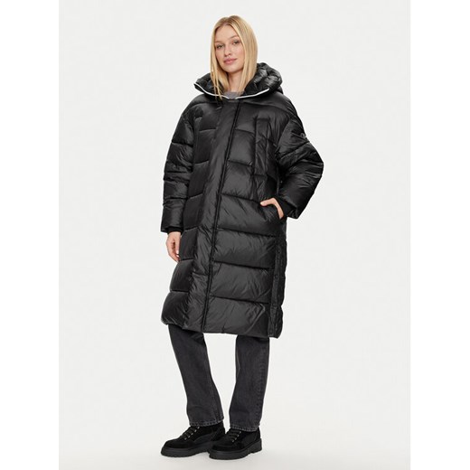 REPLAY Kurtka zimowa W7800.000.84198 Czarny Oversize ze sklepu MODIVO w kategorii Kurtki damskie - zdjęcie 182689808