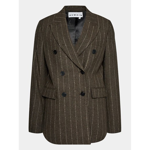 Remain Marynarka 5006281698 Brązowy Regular Fit ze sklepu MODIVO w kategorii Marynarki damskie - zdjęcie 182689828