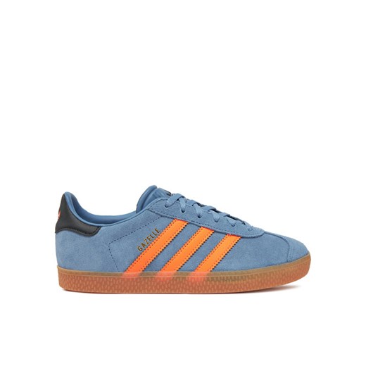 adidas Sneakersy Gazelle JP7124 Niebieski ze sklepu MODIVO w kategorii Buty sportowe dziecięce - zdjęcie 182689837