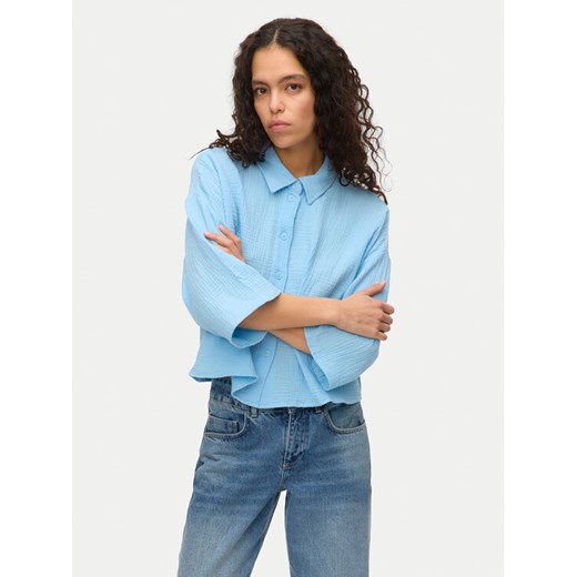 Vero Moda Koszula Natali 10279685 Niebieski Standard Fit ze sklepu MODIVO w kategorii Koszule damskie - zdjęcie 182689866