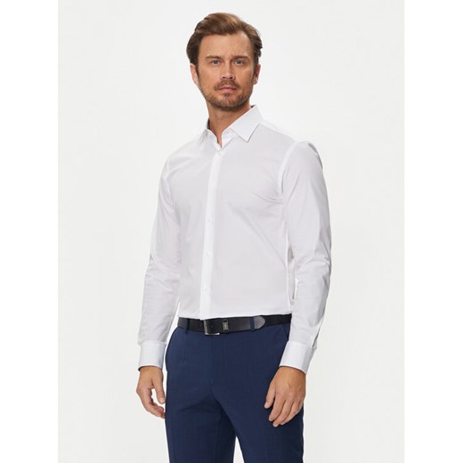 Boss Koszula H-Hank 50519859 Biały Slim Fit 44 MODIVO