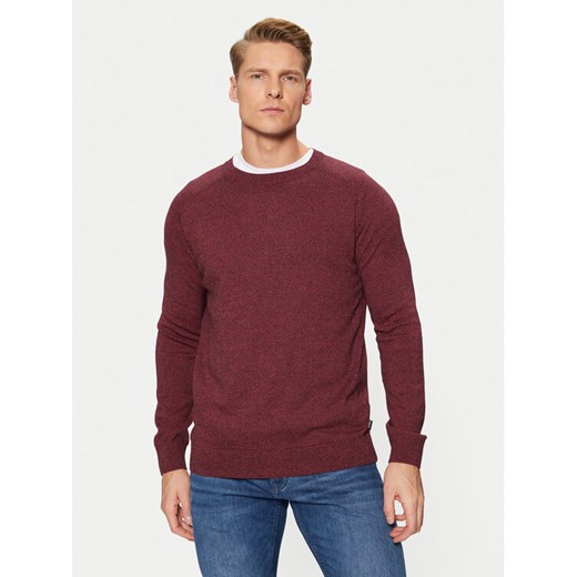 s.Oliver Sweter 2152689 Czerwony Regular Fit ze sklepu MODIVO w kategorii Swetry męskie - zdjęcie 182689917