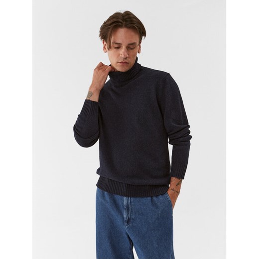 United Colors Of Benetton Golf 1235U2522 Granatowy Regular Fit ze sklepu MODIVO w kategorii Swetry męskie - zdjęcie 182689958