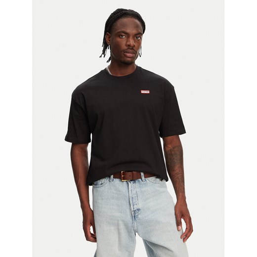 Hunter T-Shirt Rasputin HARM0057251 Czarny Relaxed Fit ze sklepu MODIVO w kategorii T-shirty męskie - zdjęcie 182690148