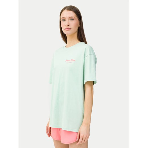 4F T-Shirt 4FWSS24TTSHF1265 Zielony Oversize ze sklepu MODIVO w kategorii Bluzki damskie - zdjęcie 182690198