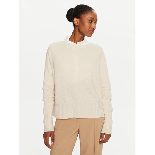 Marella Sweter Cine 2423366325 Écru Regular Fit ze sklepu MODIVO w kategorii Swetry damskie - zdjęcie 182690285