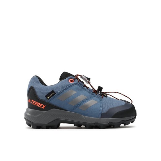 adidas Trekkingi Terrex GORE-TEX Hiking IF5705 Niebieski ze sklepu MODIVO w kategorii Buty trekkingowe dziecięce - zdjęcie 182690305