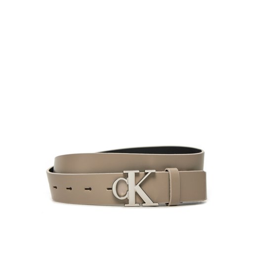 Calvin Klein Pasek Damski K60K612289 Beżowy ze sklepu MODIVO w kategorii Paski damskie - zdjęcie 182690348