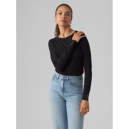 Vero Moda Sweter 10291147 Czarny Regular Fit ze sklepu MODIVO w kategorii Swetry damskie - zdjęcie 182690379