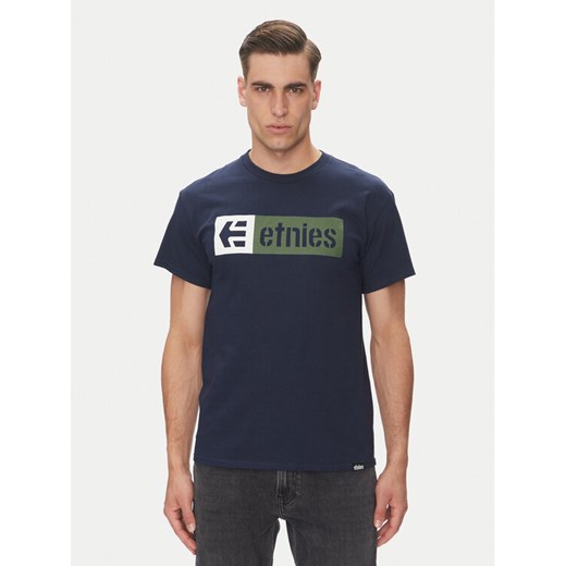 Etnies T-Shirt New Box 4130002282 Granatowy Regular Fit ze sklepu MODIVO w kategorii T-shirty męskie - zdjęcie 182690416