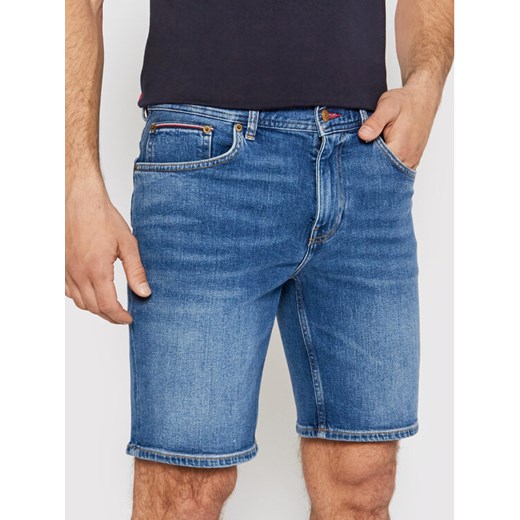 Tommy Hilfiger Szorty jeansowe Brooklyn MW0MW18035 Granatowy Regular Fit Tommy Hilfiger 29 MODIVO
