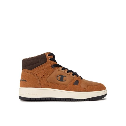 Champion Sneakersy Rebound Mid Winterized B Gs Mid Cut S32719-YS008 Brązowy ze sklepu MODIVO w kategorii Buty zimowe dziecięce - zdjęcie 182690466