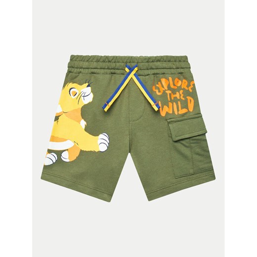 Original Marines Szorty sportowe DEPV0336NM Zielony Regular Fit ze sklepu MODIVO w kategorii Spodnie i półśpiochy - zdjęcie 182690565