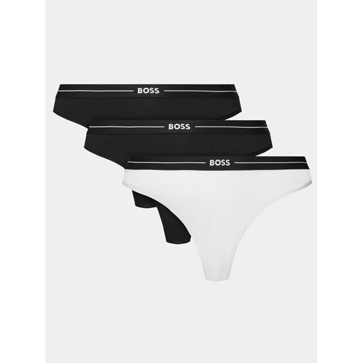Boss Komplet 3 par stringów 50510030 Biały ze sklepu MODIVO w kategorii Majtki damskie - zdjęcie 182690606