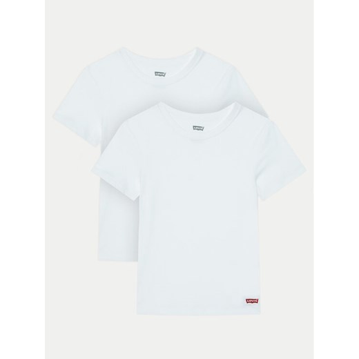 Levi's® T-Shirt 9L0044-001 Biały Regular Fit ze sklepu MODIVO w kategorii Bluzki dziewczęce - zdjęcie 182690608