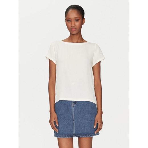 Marella T-Shirt Inn 2515111021 Écru Regular Fit ze sklepu MODIVO w kategorii Bluzki damskie - zdjęcie 182690629