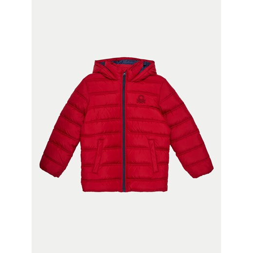 United Colors Of Benetton Kurtka zimowa 2WU0CN016 Bordowy Regular Fit ze sklepu MODIVO w kategorii Kurtki dziewczęce - zdjęcie 182690695