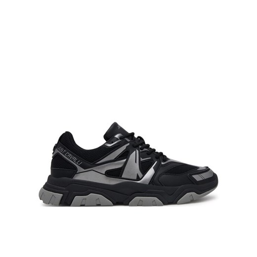 Just Cavalli Sneakersy 78QA3SH6 ZSC49 Czarny ze sklepu MODIVO w kategorii Buty sportowe męskie - zdjęcie 182690718
