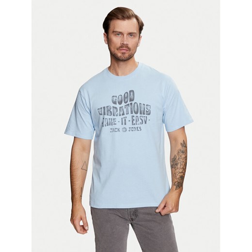 Jack&Jones T-Shirt Jprbluhippy 12255860 Niebieski Regular Fit ze sklepu MODIVO w kategorii T-shirty męskie - zdjęcie 182690836