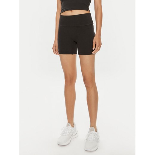 adidas Szorty sportowe Lounge IR8786 Czarny Slim Fit ze sklepu MODIVO w kategorii Szorty - zdjęcie 182690925