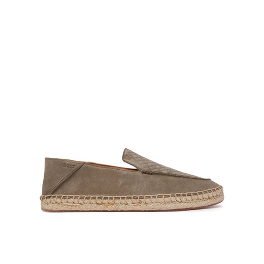 BOSS Espadryle Madeira Slon 50541781 Khaki ze sklepu MODIVO w kategorii Espadryle męskie - zdjęcie 182690937