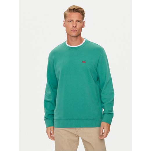 Levi's® Bluza New Original 35909-0050 Zielony Regular Fit ze sklepu MODIVO w kategorii Bluzy męskie - zdjęcie 182690968
