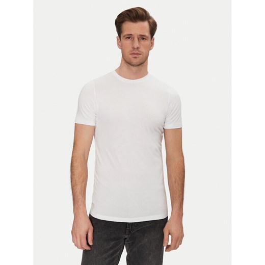 Resteröds Komplet 2 t-shirtów 27040 2 Biały Slim Fit ze sklepu MODIVO w kategorii T-shirty męskie - zdjęcie 182690988