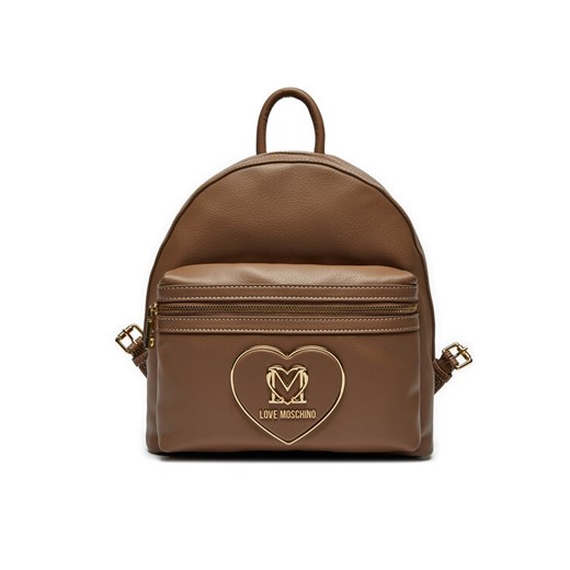 LOVE MOSCHINO Plecak JC4123PP1LLB0209 Brązowy ze sklepu MODIVO w kategorii Plecaki - zdjęcie 182691035