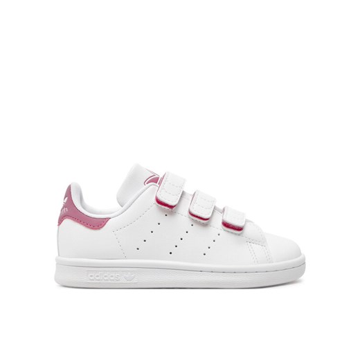 adidas Sneakersy Stan Smith Cf C IE9135 Biały ze sklepu MODIVO w kategorii Buty sportowe dziecięce - zdjęcie 182691077