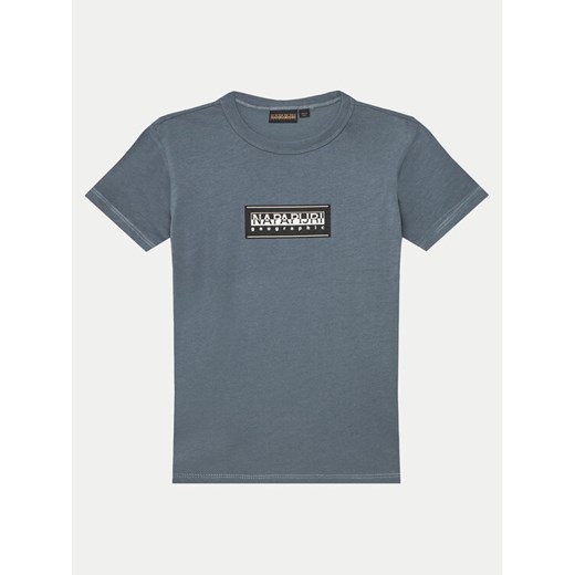 Napapijri T-Shirt Chamois NP0A4ILE S Niebieski Regular Fit ze sklepu MODIVO w kategorii T-shirty chłopięce - zdjęcie 182691119