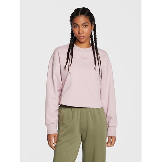 New Balance Bluza Athletics Nature WT23555 Fioletowy Relaxed Fit ze sklepu MODIVO w kategorii Bluzy damskie - zdjęcie 182691149
