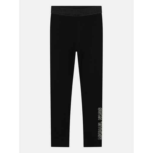 MICHAEL KORS KIDS Legginsy R30178 D Czarny Slim Fit ze sklepu MODIVO w kategorii Spodnie dziewczęce - zdjęcie 182691208