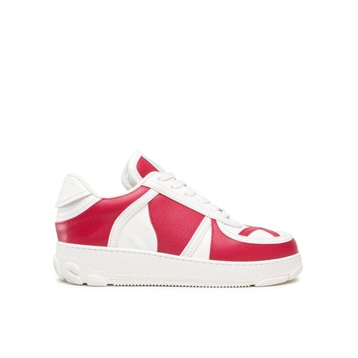GCDS Sneakersy AI22W460041 Czerwony ze sklepu MODIVO w kategorii Buty sportowe damskie - zdjęcie 182691235