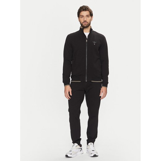Aeronautica Militare Bluza 242TF082F459 Czarny Regular Fit ze sklepu MODIVO w kategorii Bluzy męskie - zdjęcie 182691259