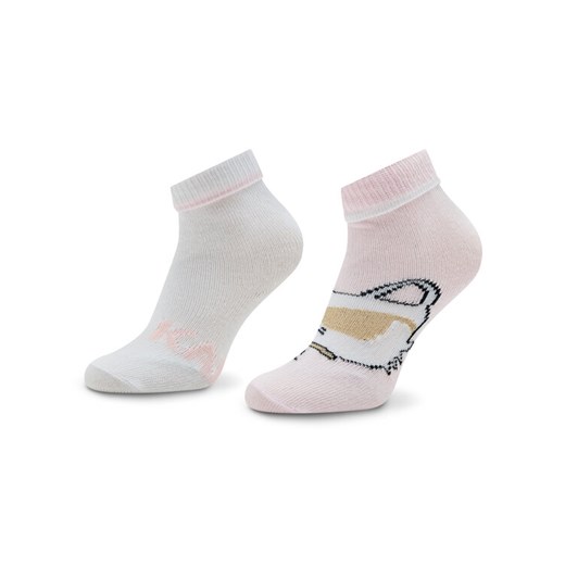 Karl Lagerfeld Kids Skarpety dziecięce Z90039 Różowy ze sklepu MODIVO w kategorii Skarpetki dziecięce - zdjęcie 182691266