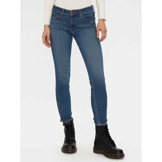 Lee Jeansy 112355242 Niebieski Regular Fit ze sklepu MODIVO w kategorii Jeansy damskie - zdjęcie 182691285