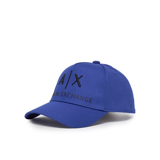 Armani Exchange Czapka z daszkiem 954039 CC513 UB088 Niebieski ze sklepu MODIVO w kategorii Czapki z daszkiem męskie - zdjęcie 182691369