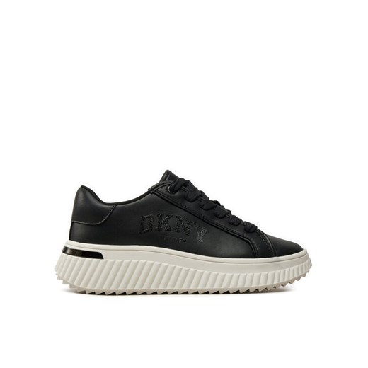 DKNY Sneakersy Larissa K4403232 Czarny ze sklepu MODIVO w kategorii Buty sportowe damskie - zdjęcie 182691377
