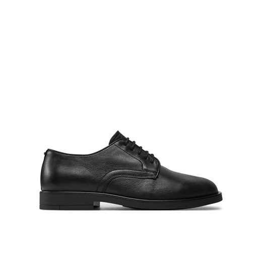Calvin Klein Półbuty Derby Lth HM0HM01567 Czarny ze sklepu MODIVO w kategorii Buty eleganckie męskie - zdjęcie 182691406