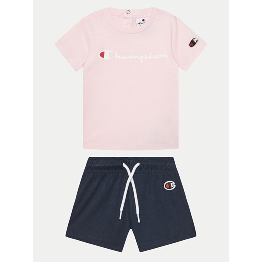 Champion Komplet t-shirt i spodenki 307055 Kolorowy Regular Fit ze sklepu MODIVO w kategorii Odzież dla niemowląt - zdjęcie 182691416