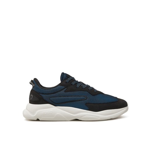 Hugo Sneakersy Leon Runn Meem 50517114 Granatowy ze sklepu MODIVO w kategorii Buty sportowe męskie - zdjęcie 182691427