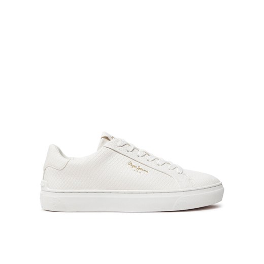 Pepe Jeans Sneakersy PLS00031 Biały ze sklepu MODIVO w kategorii Buty sportowe damskie - zdjęcie 182691459