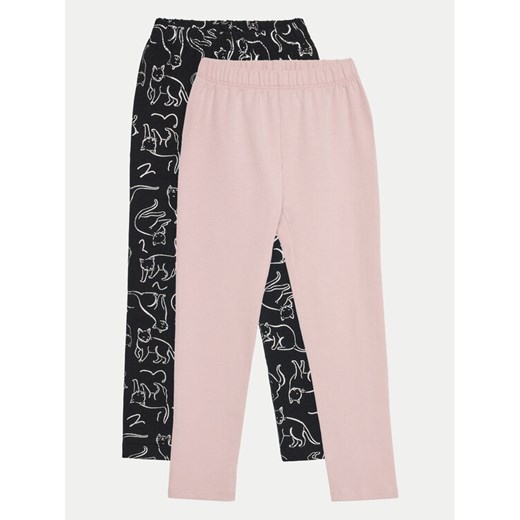 Gap Komplet 2 par legginsów 542057 Kolorowy Slim Fit ze sklepu MODIVO w kategorii Spodnie dziewczęce - zdjęcie 182691468