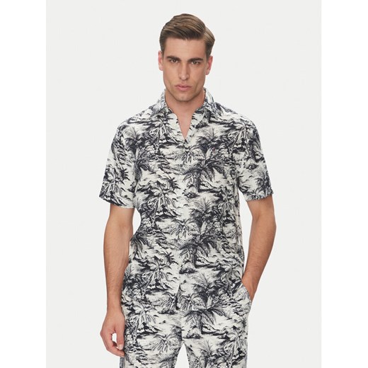 Tommy Hilfiger Koszula Vacation MW0MW38587 Granatowy Regular Fit ze sklepu MODIVO w kategorii Koszule męskie - zdjęcie 182691545