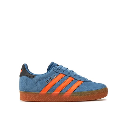 adidas Sneakersy Gazelle C JP7129 Niebieski ze sklepu MODIVO w kategorii Buty sportowe dziecięce - zdjęcie 182691626