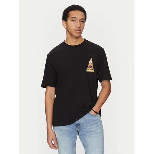 HUGO T-Shirt Nizzerio 50533390 Czarny Regular Fit ze sklepu MODIVO w kategorii T-shirty męskie - zdjęcie 182691655