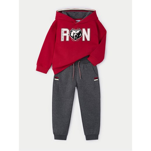 Mayoral Dres 4877 Czerwony Regular Fit ze sklepu MODIVO w kategorii Dresy chłopięce - zdjęcie 182691676
