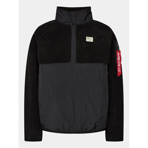 Alpha Industries Kurtka anorak 138110 Czarny Regular Fit ze sklepu MODIVO w kategorii Kurtki męskie - zdjęcie 182691816
